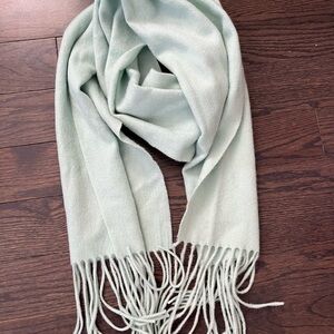Blue Pur Cashmere scarf